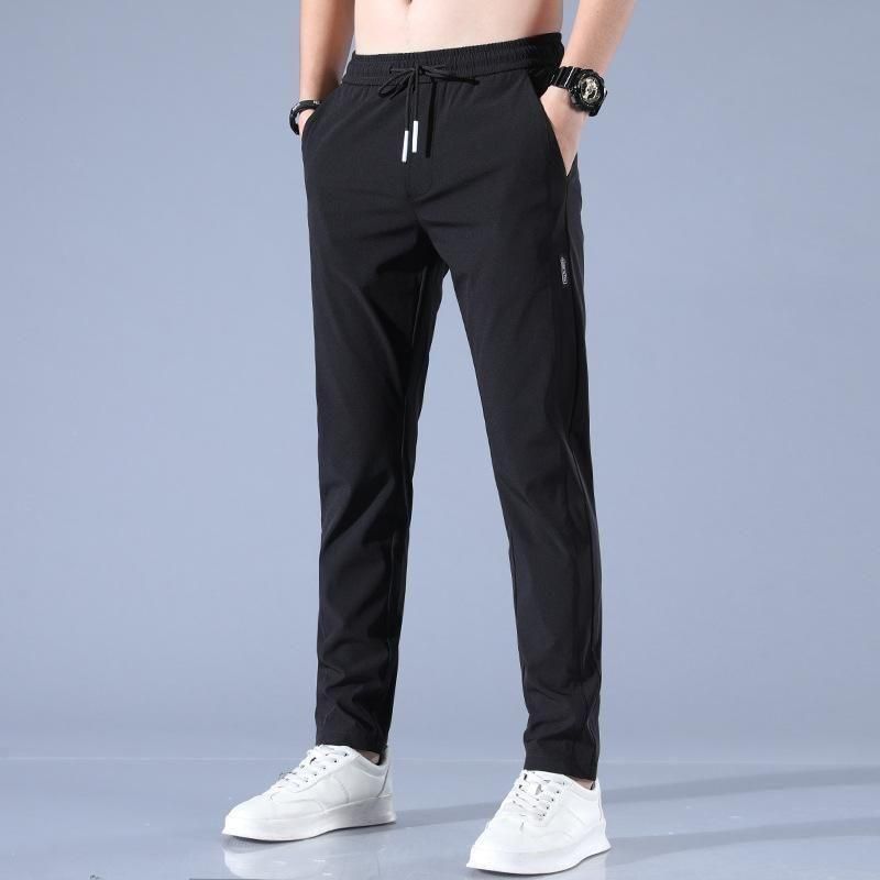 Combo of 2 Men's Sports Regular Fit Lycra Track Pant with Two Side Pockets ( Black + Grey )Buy 1 Get 1 Free